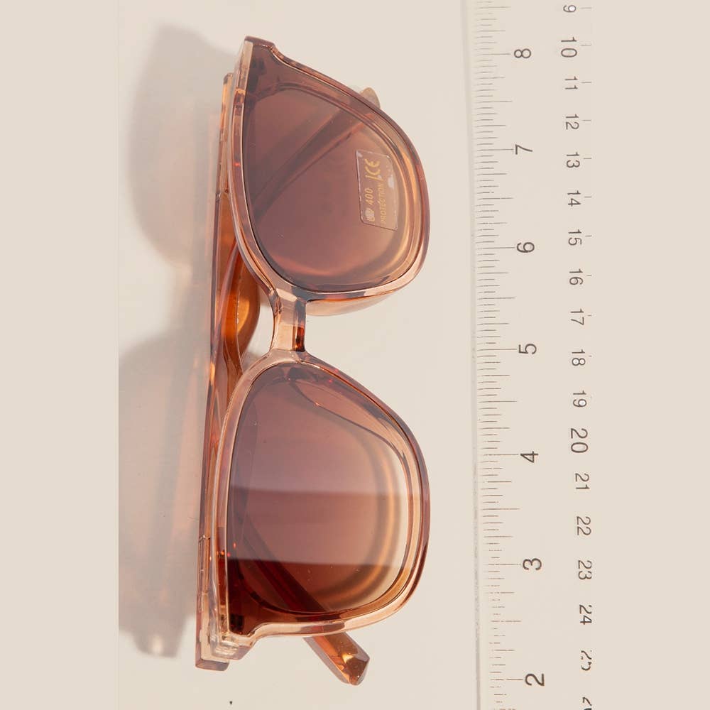 Simple Square Frame Sunglasses