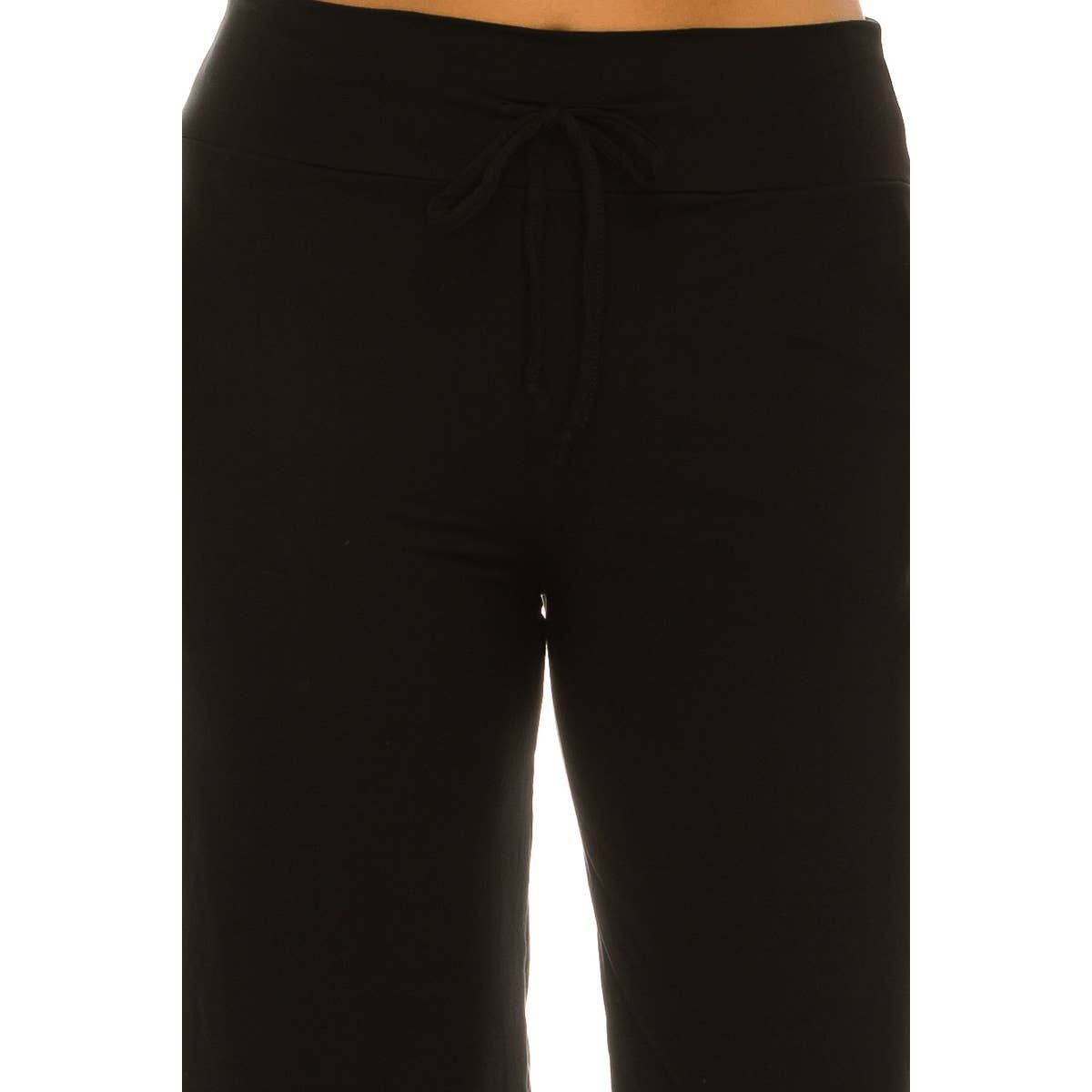 Black Buttery Soft Pajama Pants with Drawstring