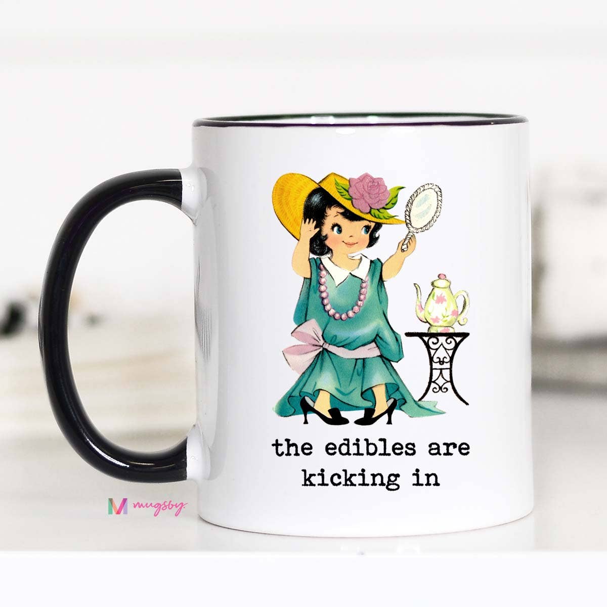 The Edibles are Kicking In Funny Coffee Mug: 15oz