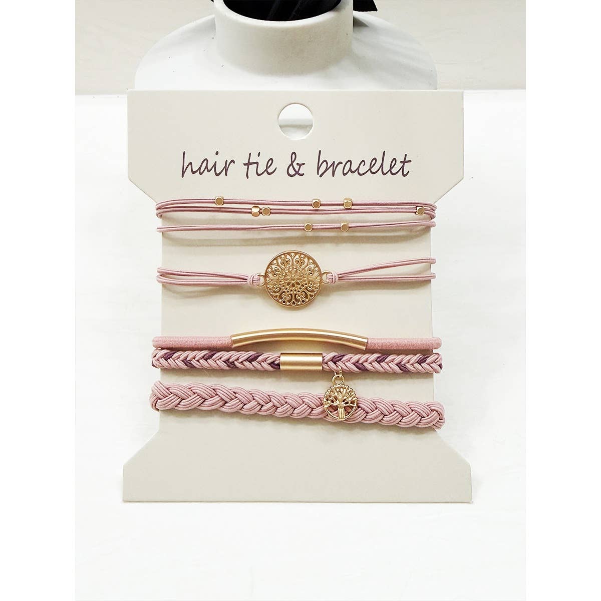 Boho Inspired Mandala Hair Tie Bracelets
