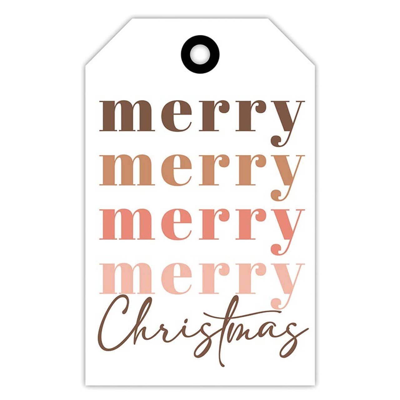 Gift Tag Book - Merry & Bright