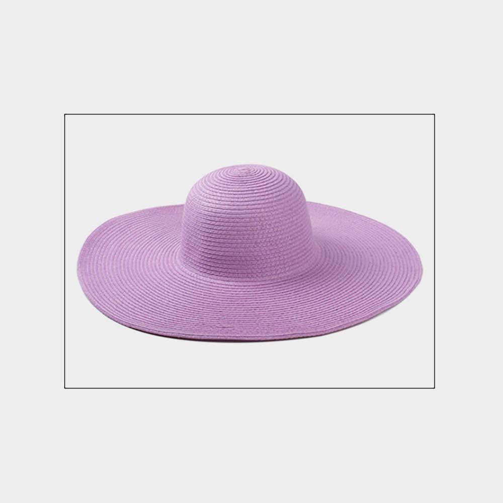Solid Straw Sun Hat
: Beige