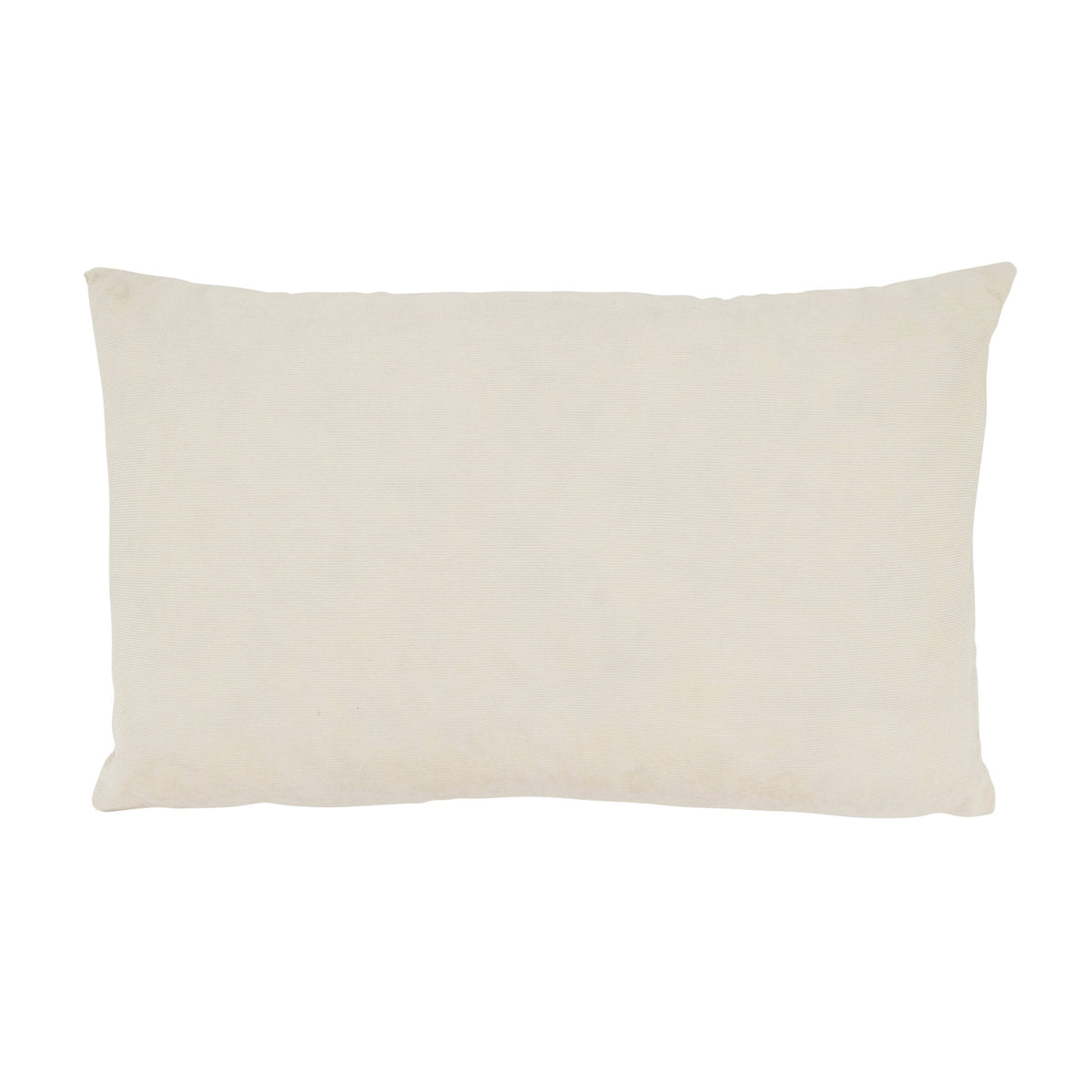 Holly Berry Burst Throw Pillow: Ivory / Cover Only / 12"x20"