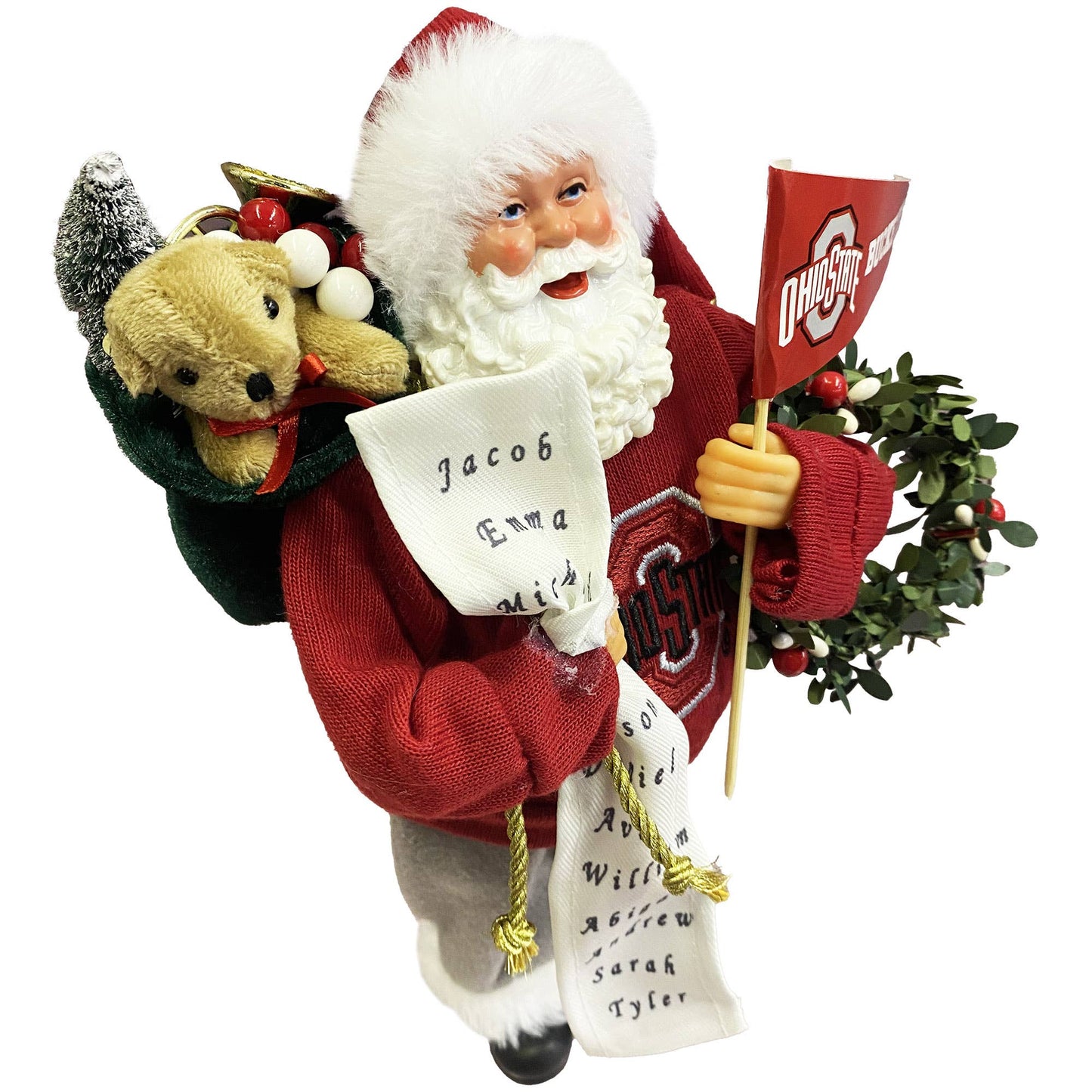 Ohio State Proud Santa 12 inches