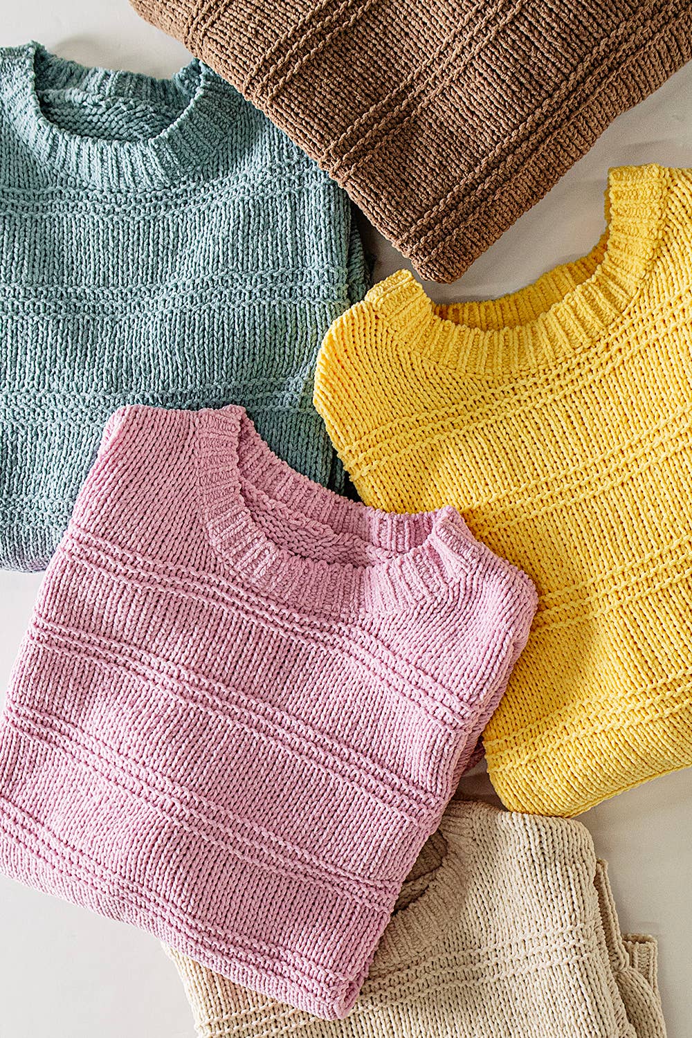 12W3747N-Boat Neck Oversized Knit Sweater: SAGE / S-M-L/2-2-2