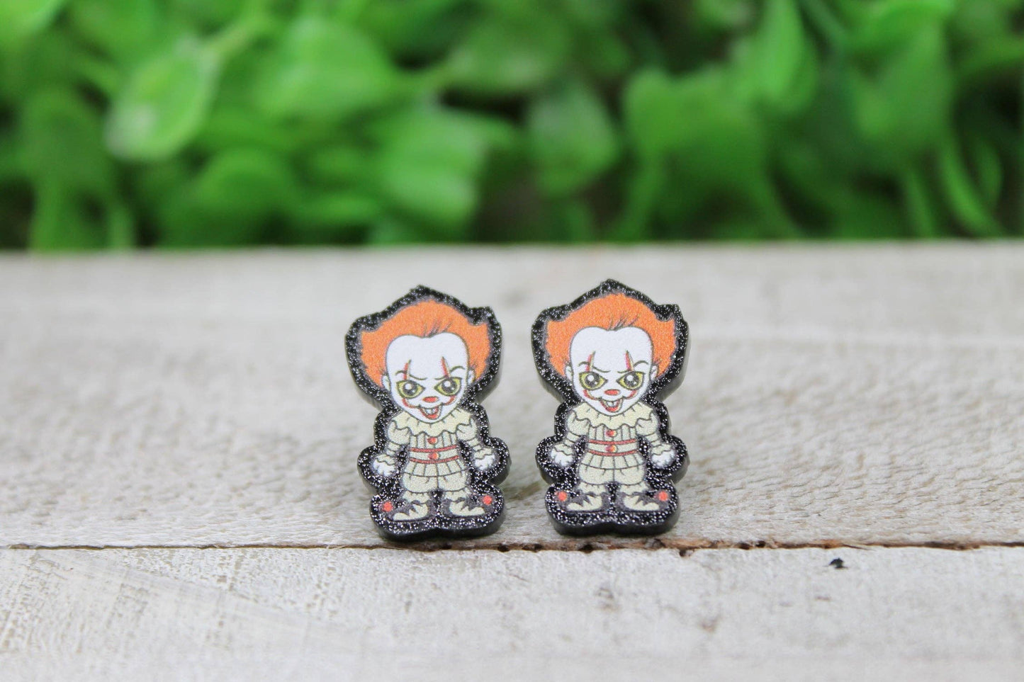 Pennywise Halloween Stud Earrings