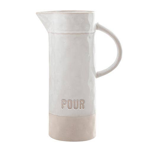 "Pour" Ceramic Pitcher