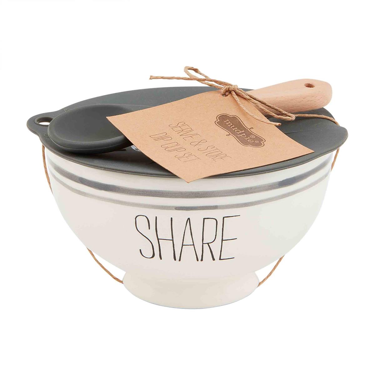 "Share" Serve & Store Dip Cup Set