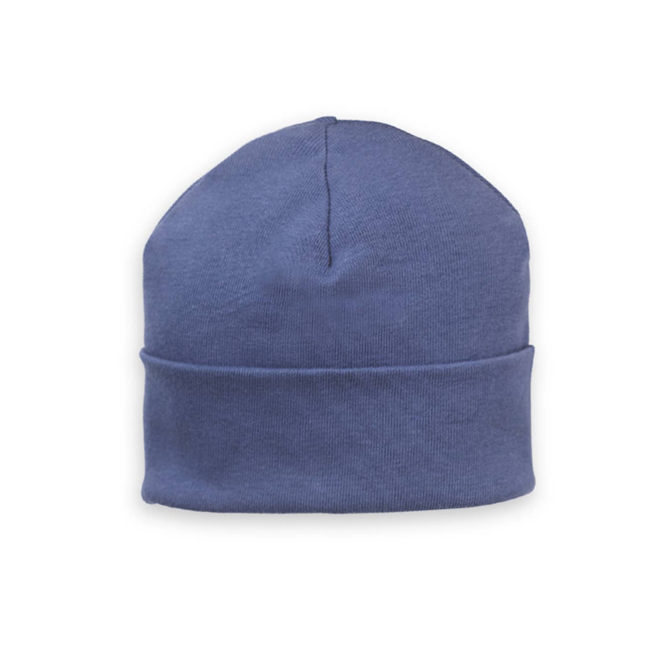 Baby's Indigo Blue Cotton Hat: 3-24M