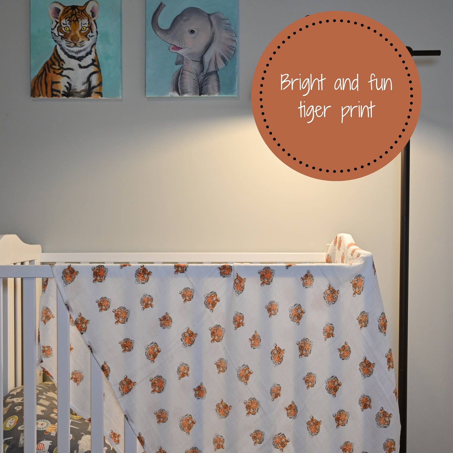 You're Roar-some Baby Swaddle Blanket