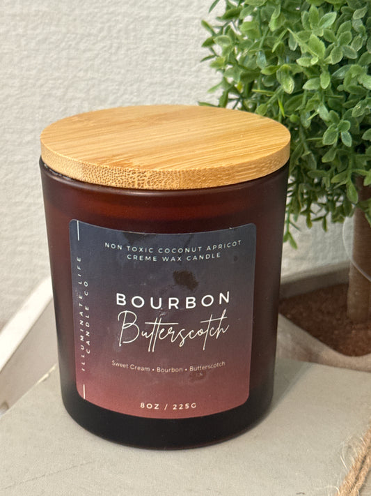 "Bourbon Butterscotch" Illuminate Life Candle
