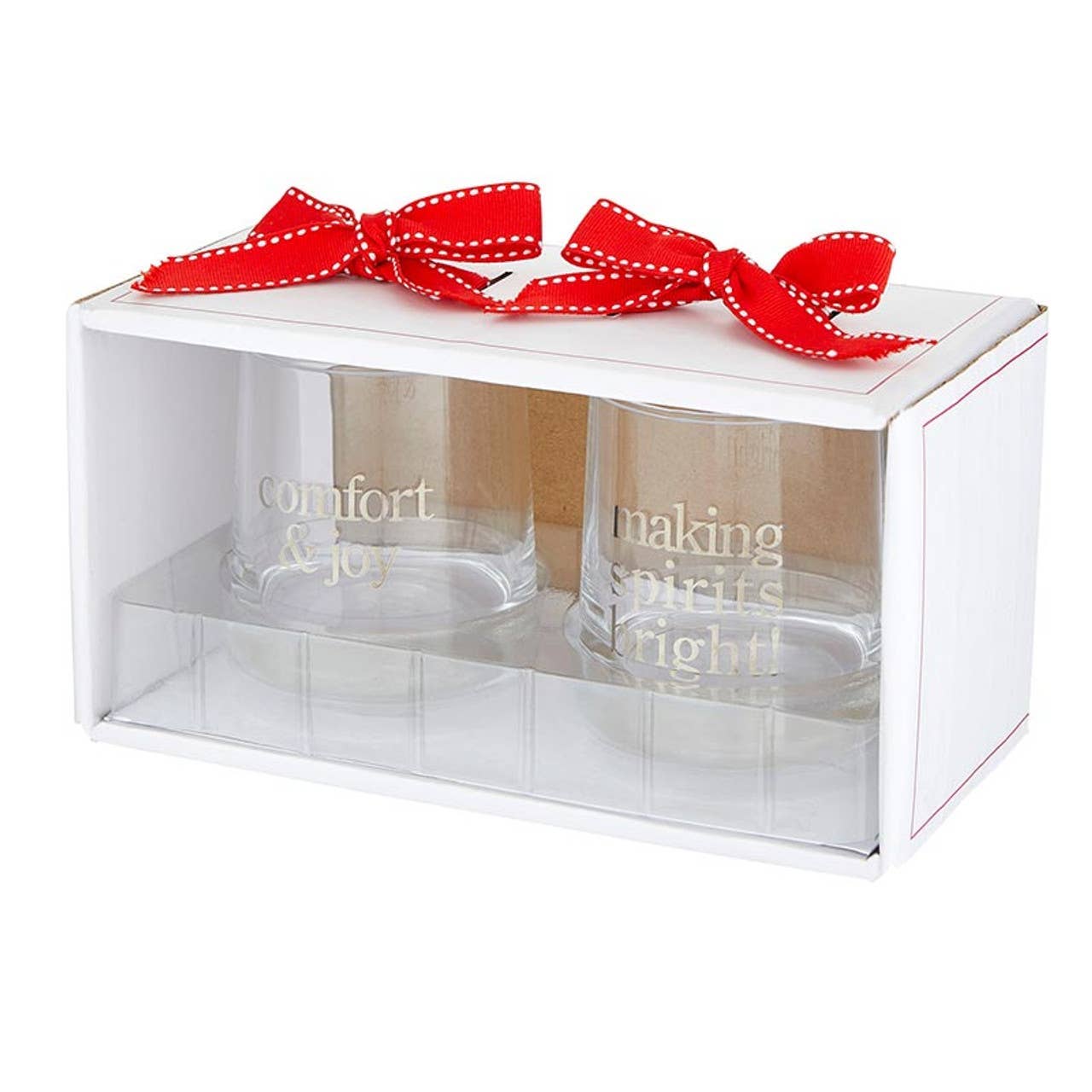 Holiday Rocks Glasses Set: Comfort & Bright