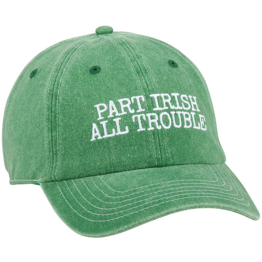 "Part Irish All Trouble" Baseball Cap