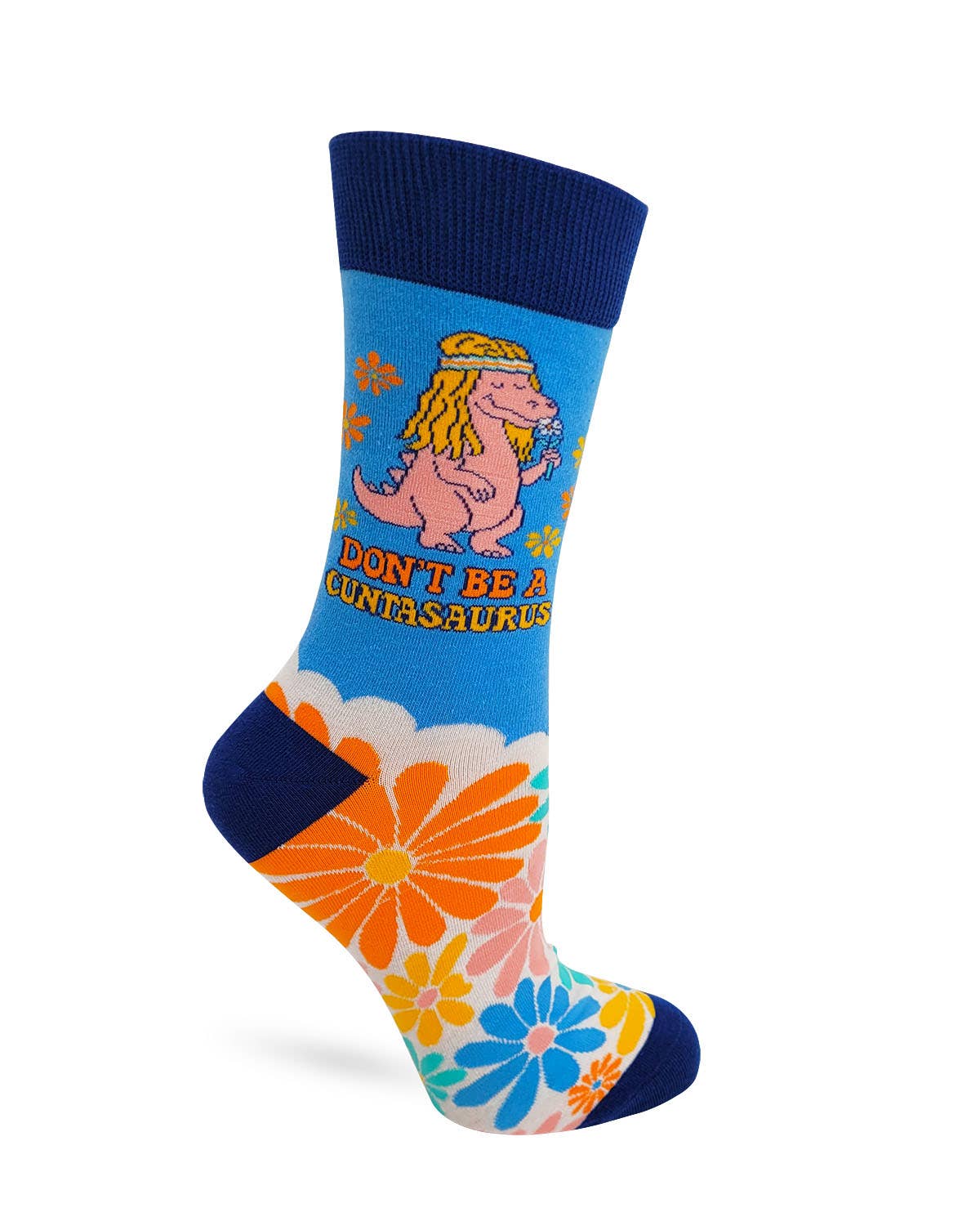 Don't be a Cuntasaurus Women's Crew Socks