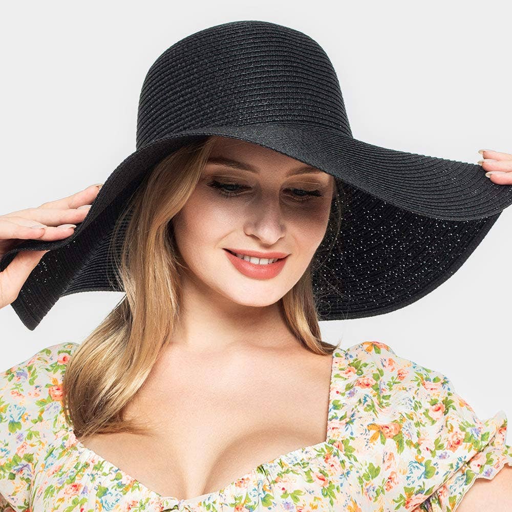 Solid Straw Sun Hat
: Beige