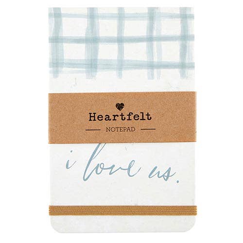 "I Love Us" 3x5 Hardcover Notepad