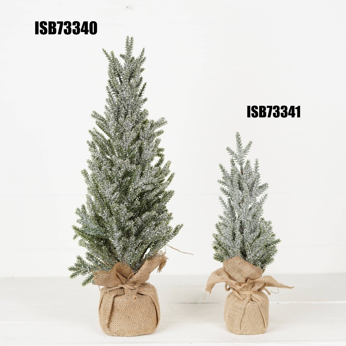 24i Inch Snowy Cypress Pine Tree