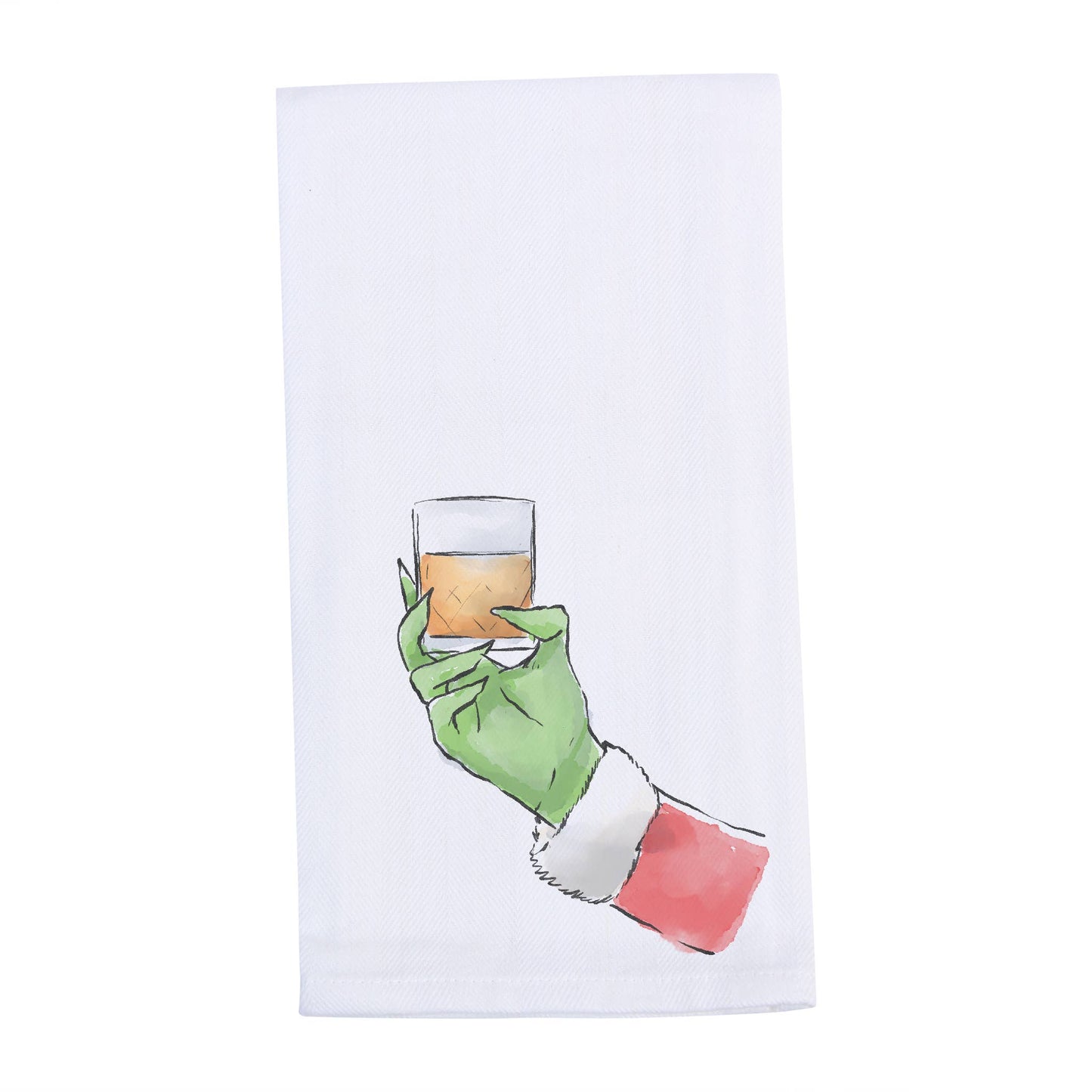 "Mean One" Bourbon Tea Towel