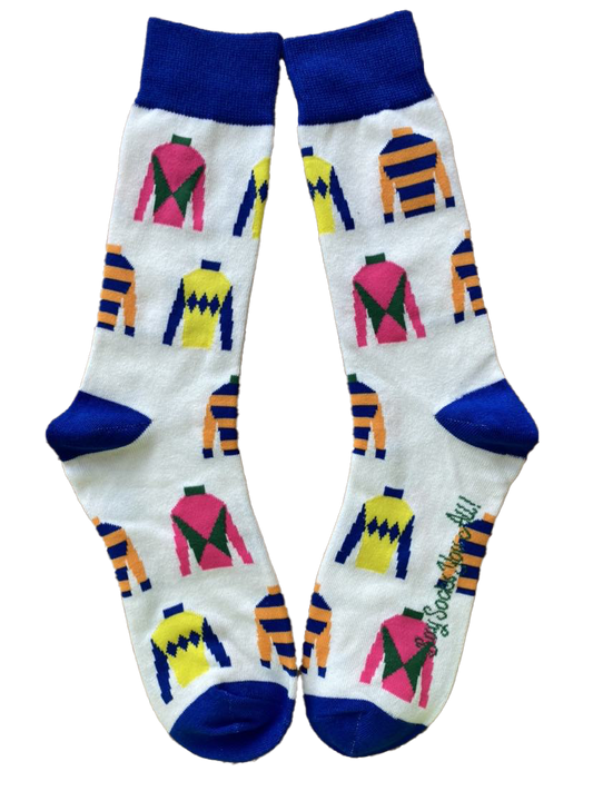 Derby Jockey Silks Men's Socks