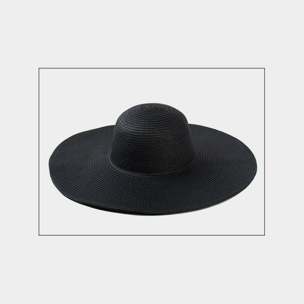 Solid Straw Sun Hat
: Beige