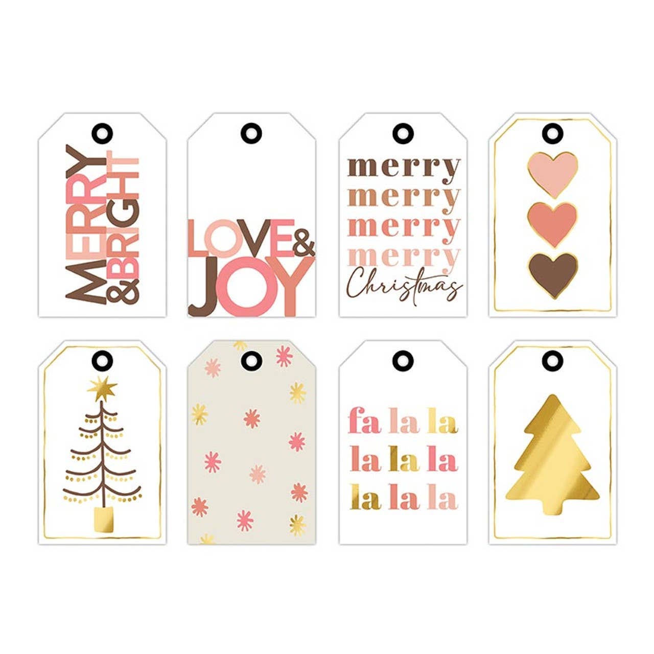 Gift Tag Book - Merry & Bright