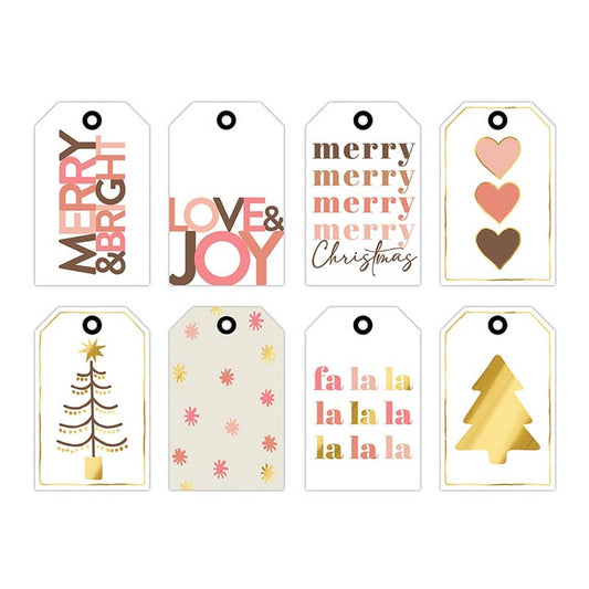Gift Tag Book - Merry & Bright