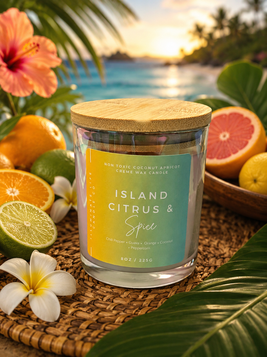 Island Citrus & Spice Illuminate Life Candle