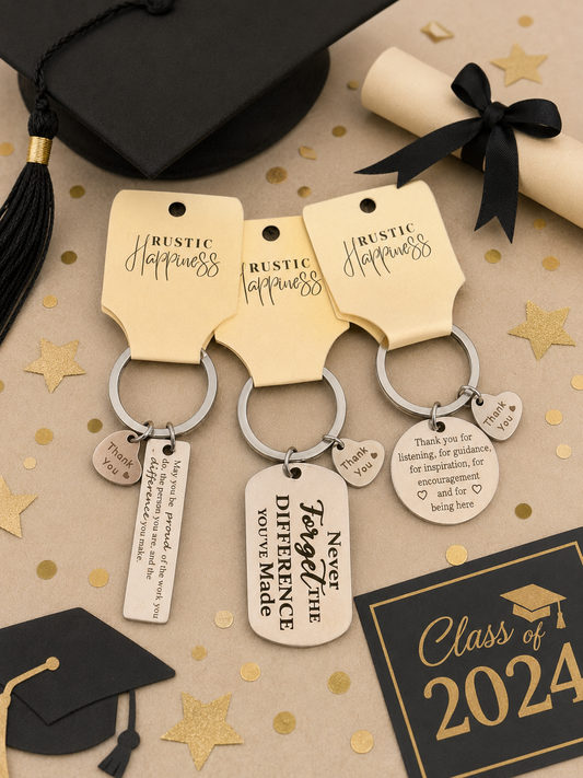 Thank You Keychain