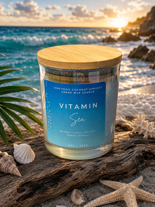 Vitamin Sea Illuminate Life Candle