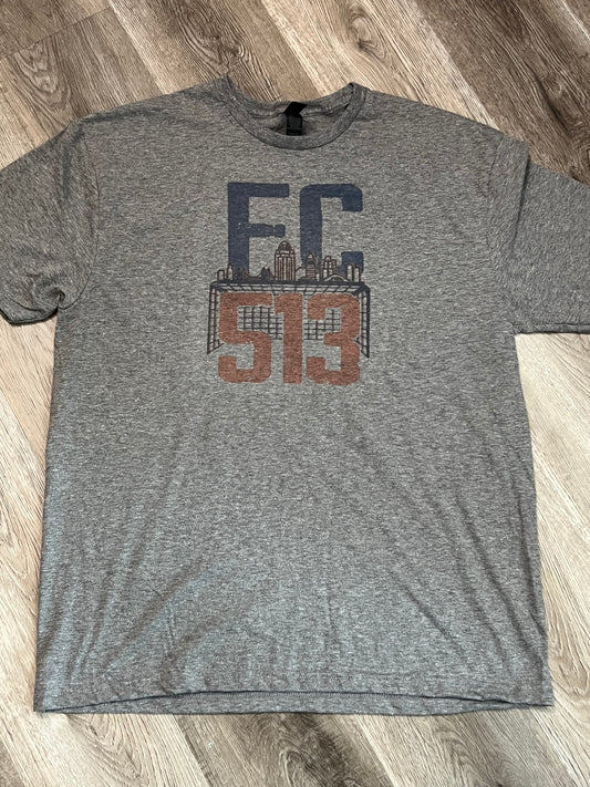 "FC 513" Gray T-Shirt