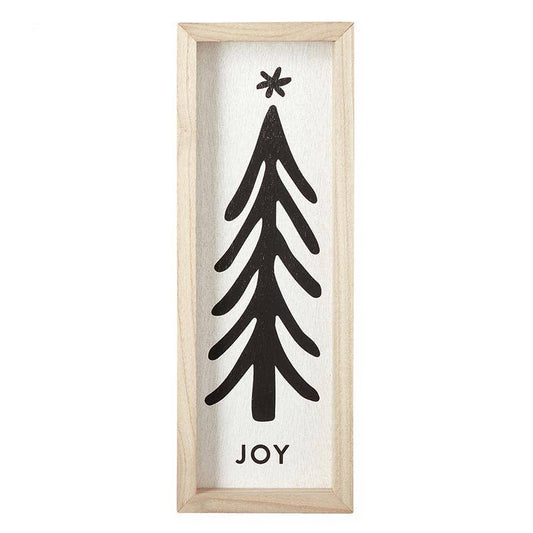 Joy Tree Wood Sign