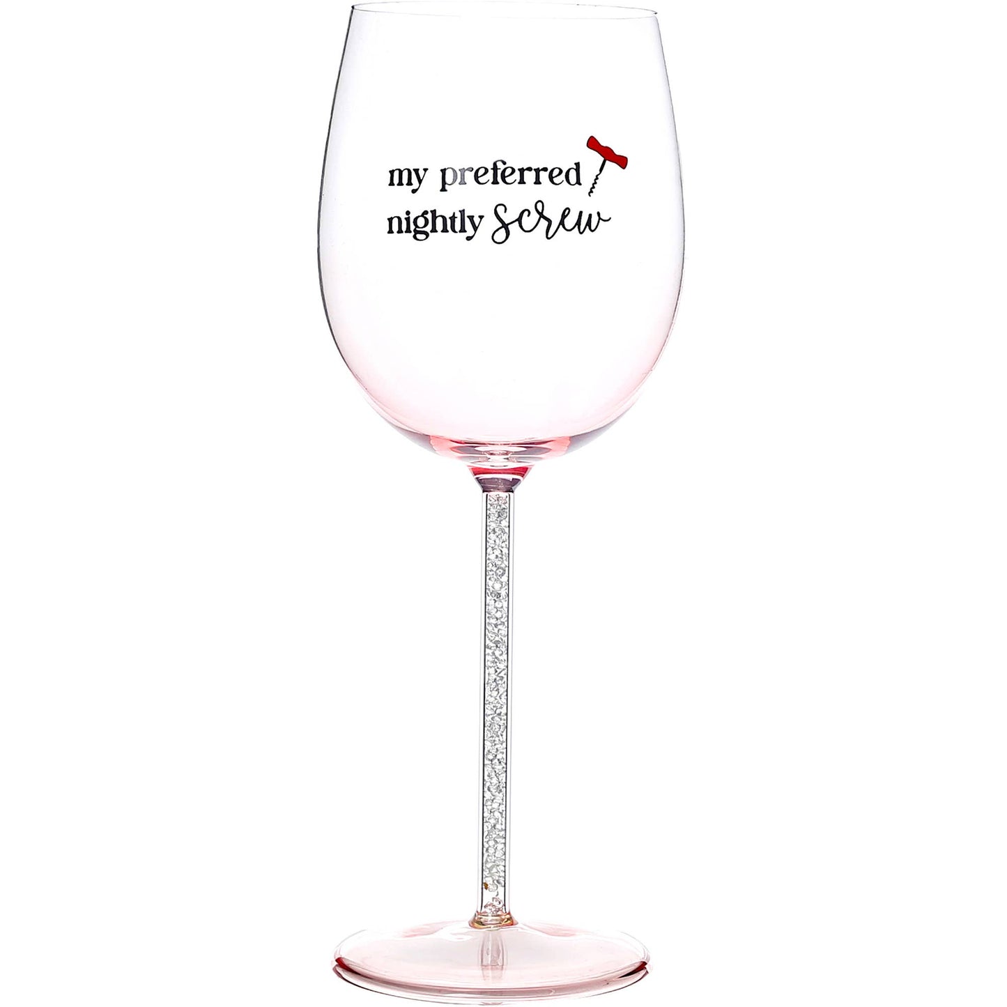 Nightly Screw - Gift Boxed 17 oz Wine Glass