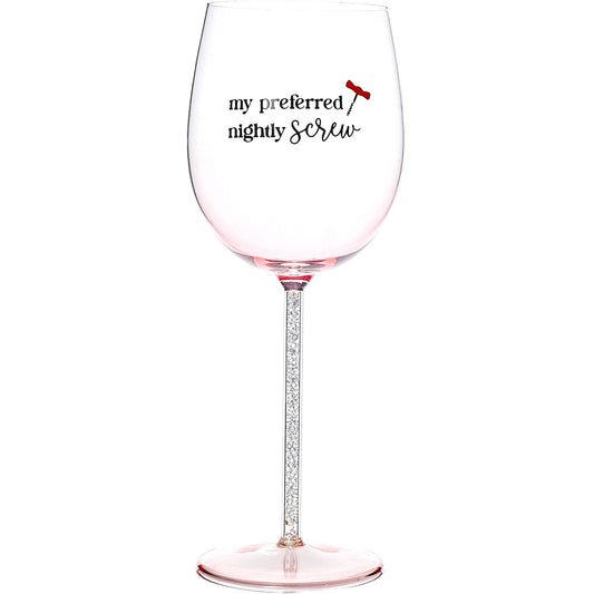 Nightly Screw - Gift Boxed 17 oz Wine Glass