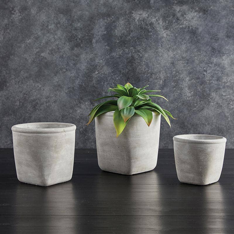 Cement Square Pot