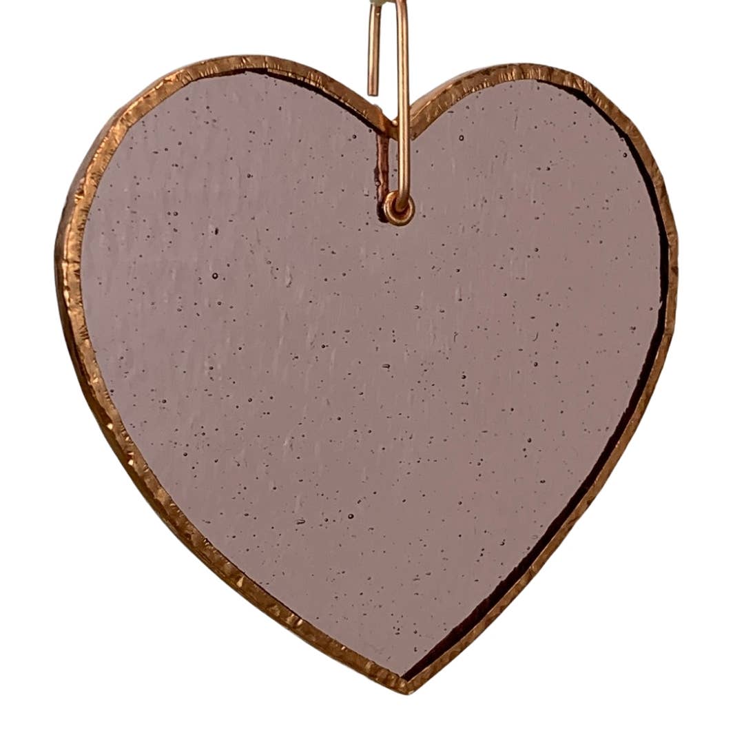 Mom, Love I Learned From You Stained Glass Heart 7802