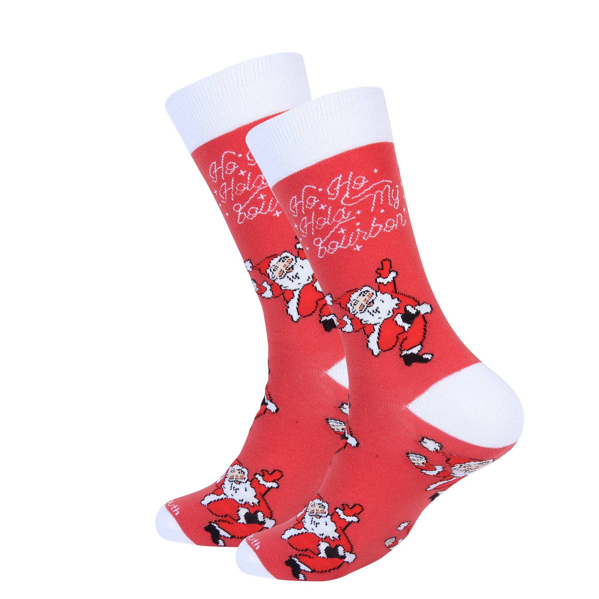 Ho Ho Hold My Bourbon Socks