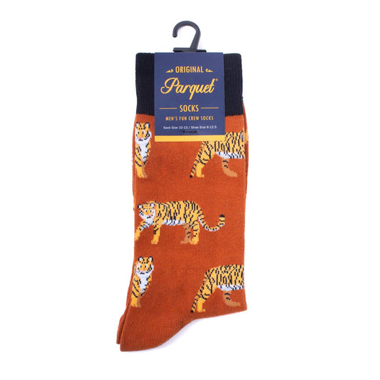 Men's Wild Tiger's Novelty Socks