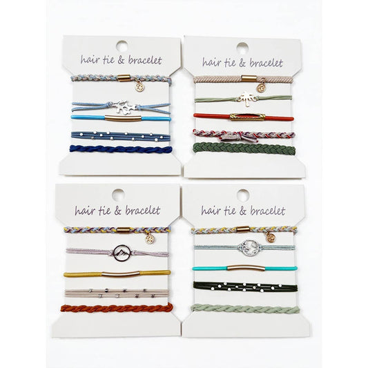 Boho Inspired Hair Tie Bracelets