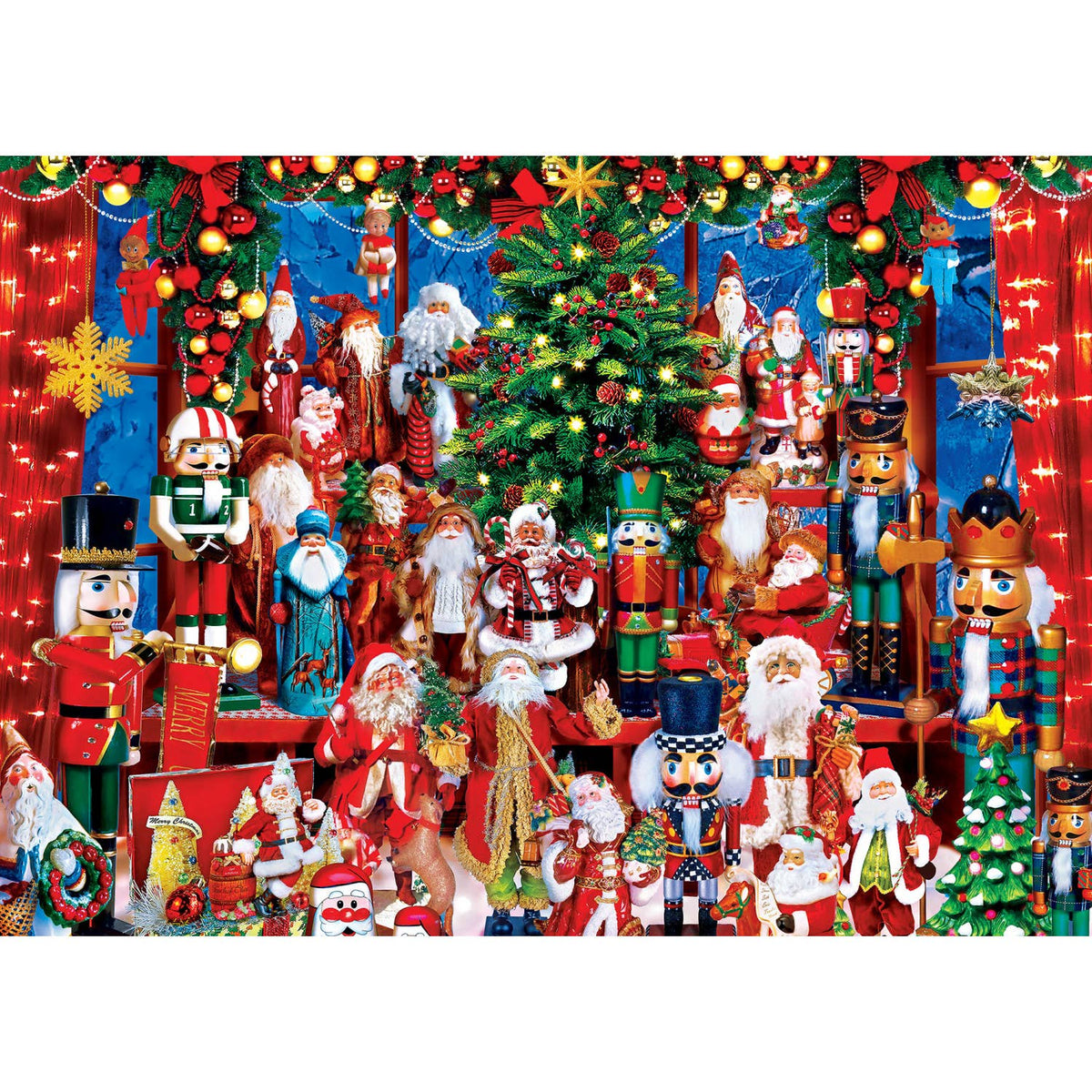Sparkle & Shine - Holiday Festivities 500 pc Glitter Puzzle