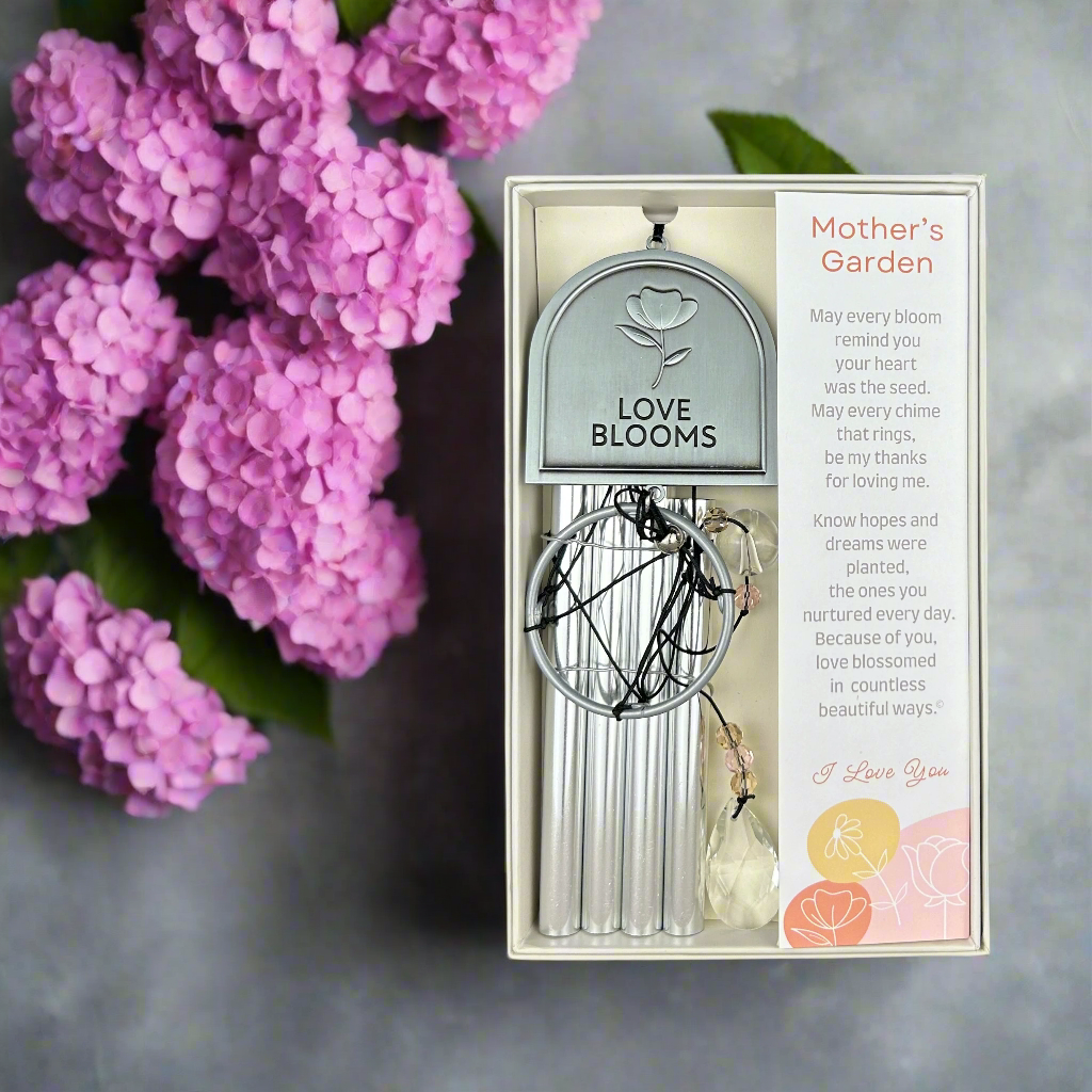 Mother's Garden: Love Blooms Gift for Mom Windchime