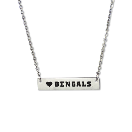 Bengals Bar Necklace