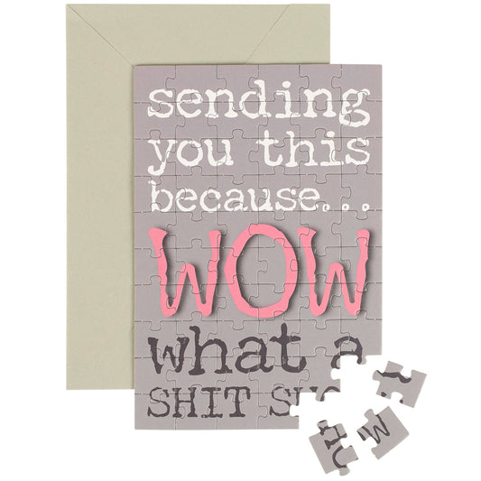 Sending You This Puzzle Card