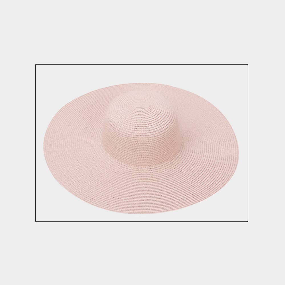 Solid Straw Sun Hat
: Beige