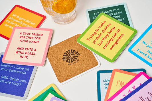 "Texting For Seniors" Coaster