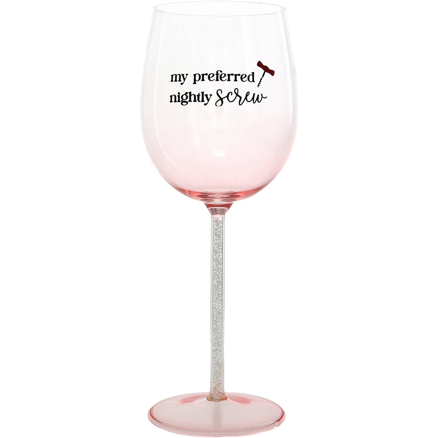 Nightly Screw - Gift Boxed 17 oz Wine Glass