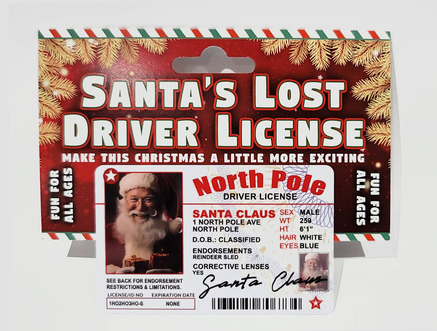 Santa's Lost Drivers License