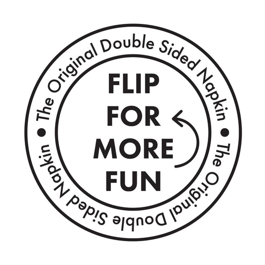 "Mirror" Two-Sided Funny Cocktail Napkin