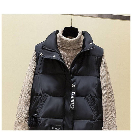 Black Puffer Vest