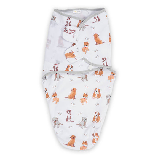 Woof Woof Baby Sleep Swaddle 100% Organic Cotton