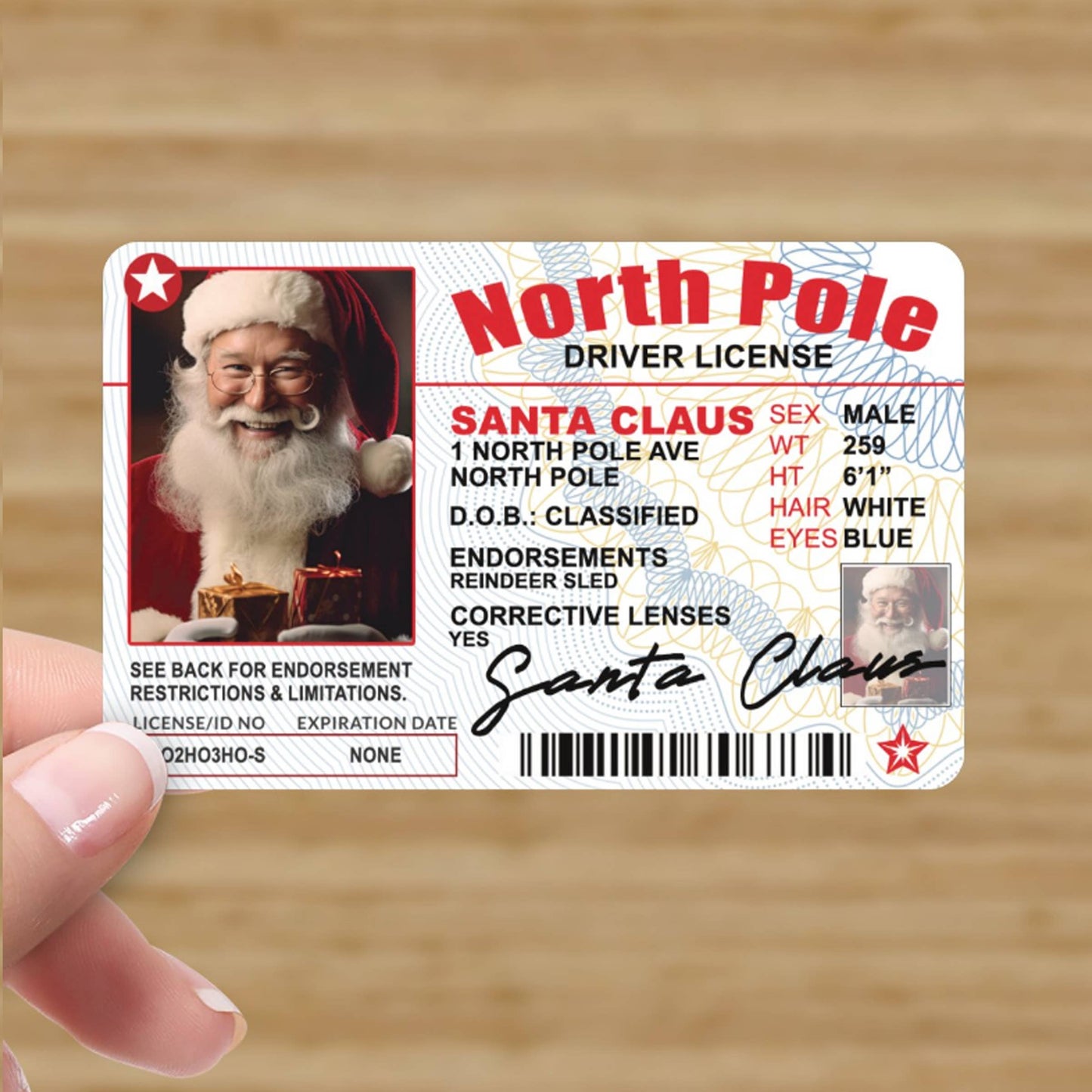 Santa's Lost Drivers License